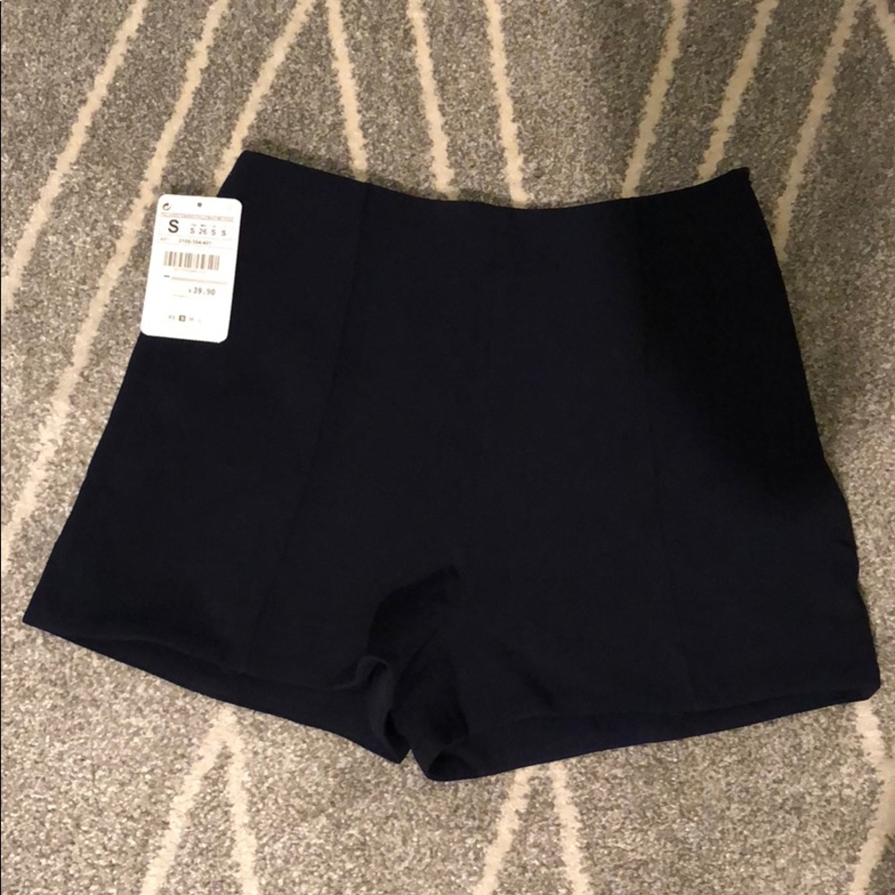 Zara high waist shorts